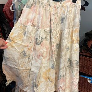 Pastel floral Maxi skirt